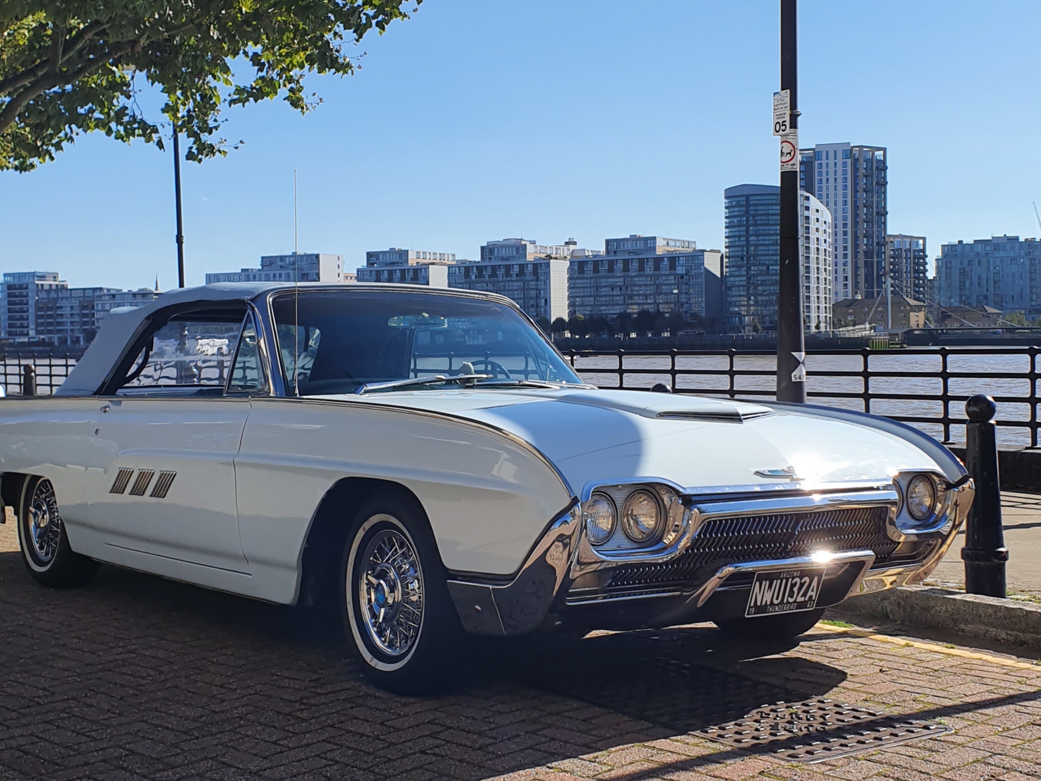 1963 Convertible by the River Thames