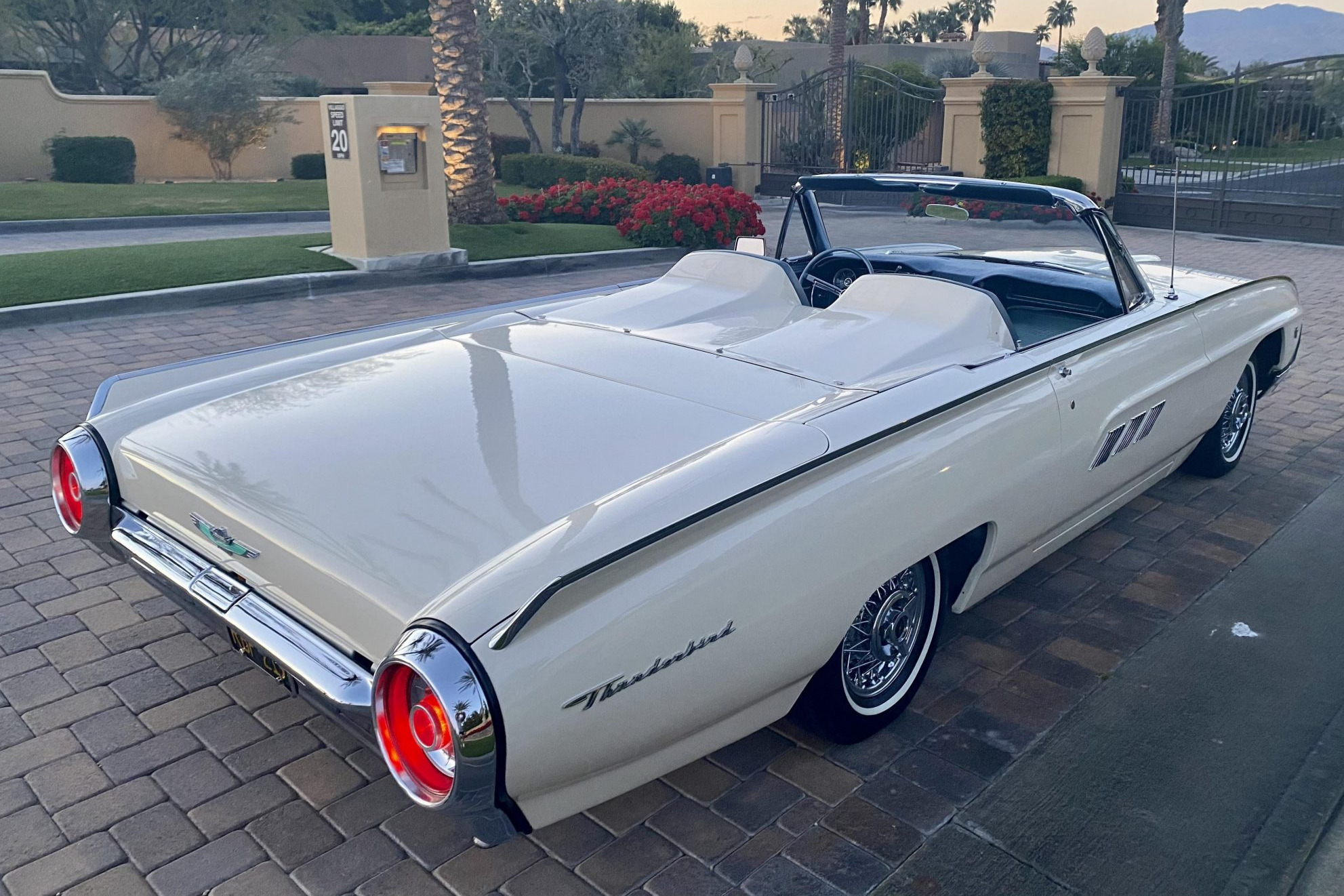 1963 Ford Thunderbird Sport Roadster-specific fiberglass tonneau