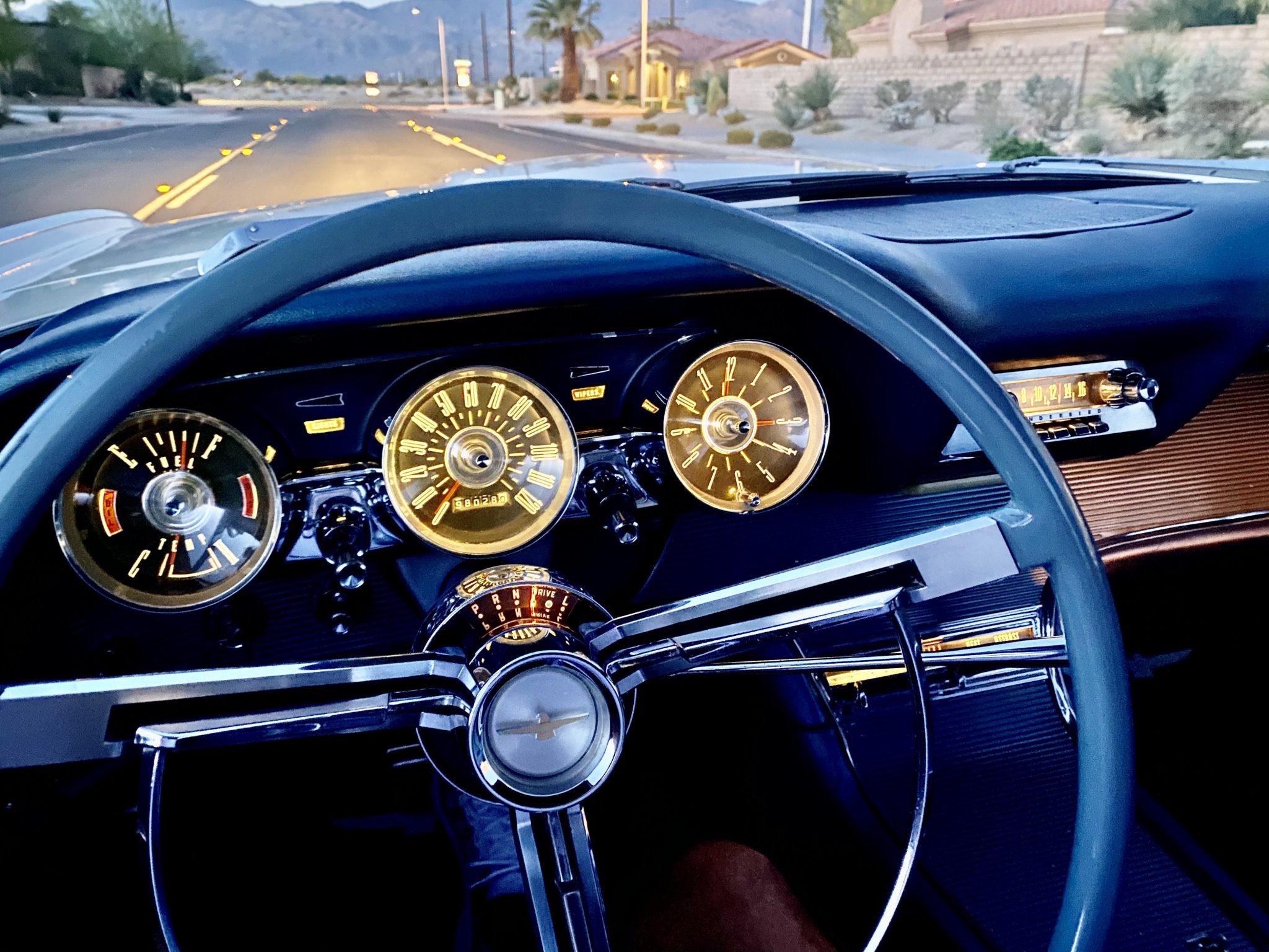 1963 Ford Thunderbird Sports Roadster Steering Wheel