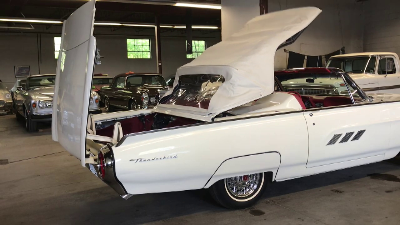 1963 Thunderbird Convertible Top Operation