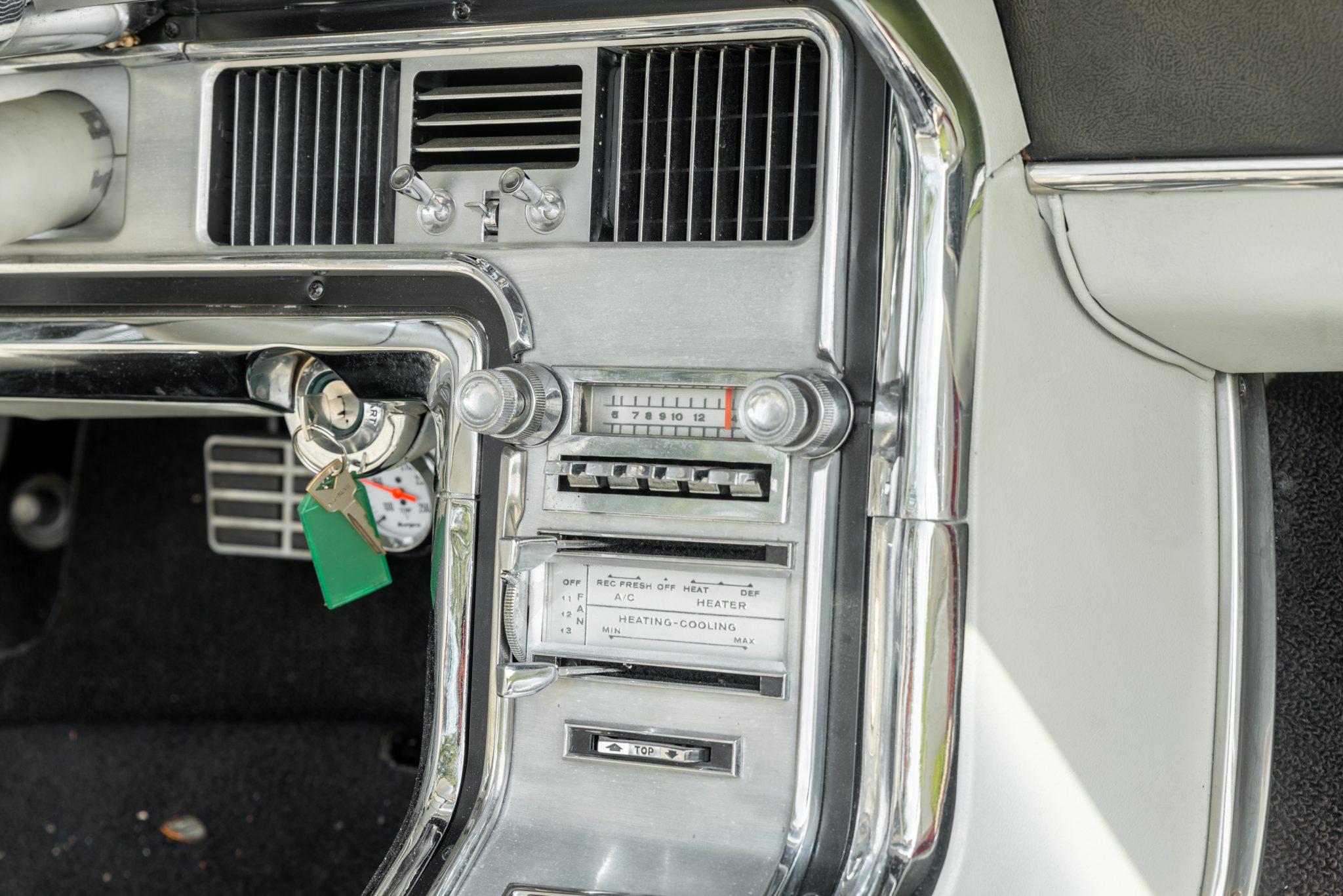 1964 Red Ford Thunderbird Convertible Dash