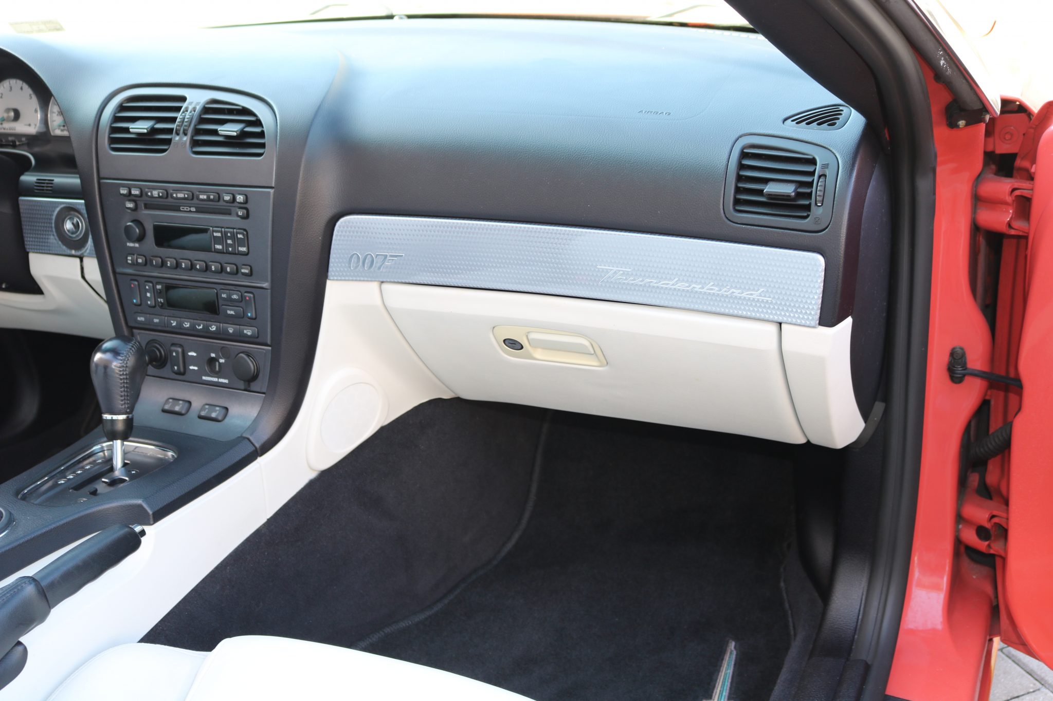 2003 James Bond Ford Thunderbird Dash