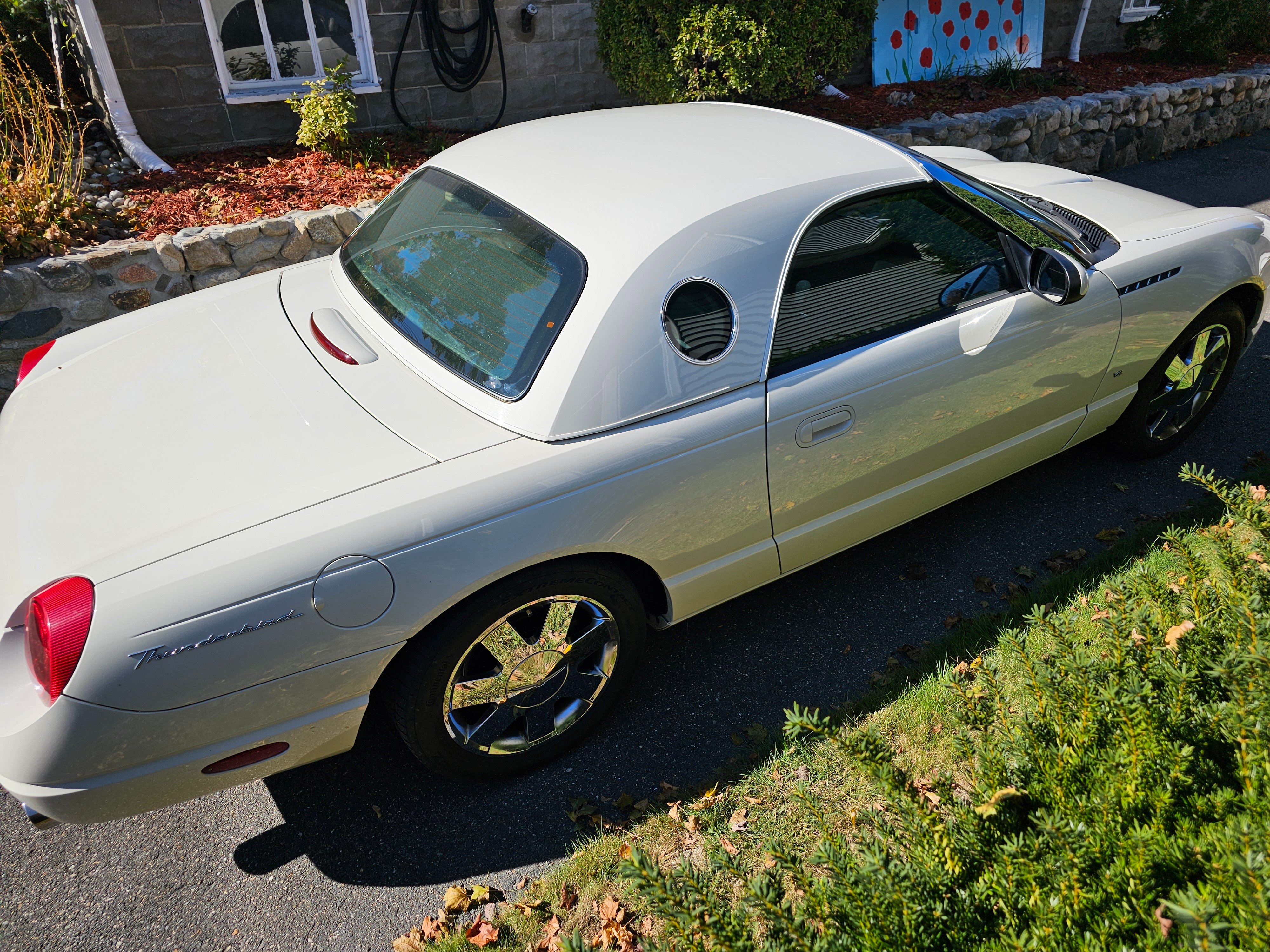 2003 White Thunderbird Premium