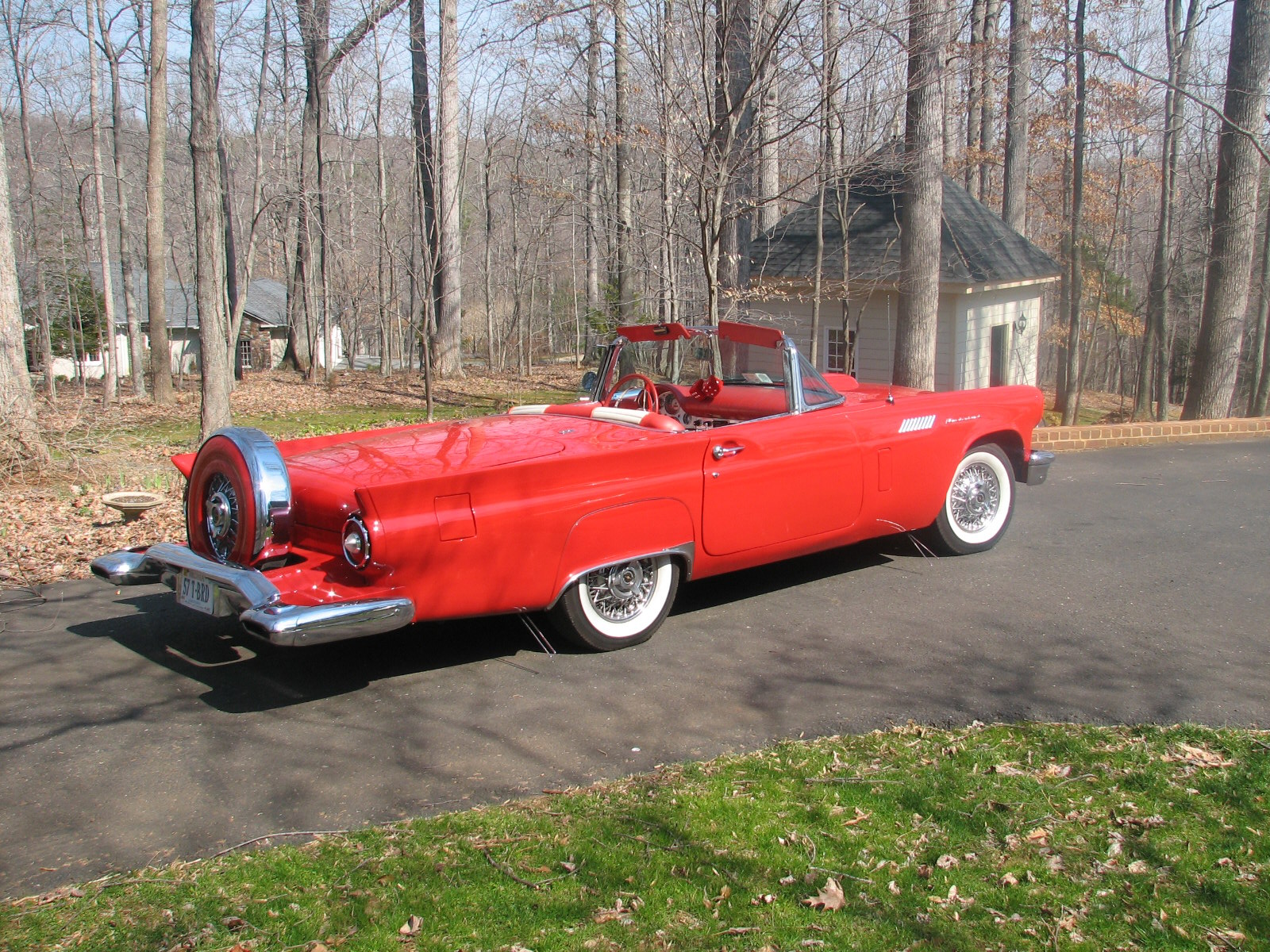 57 T-bird with Continental