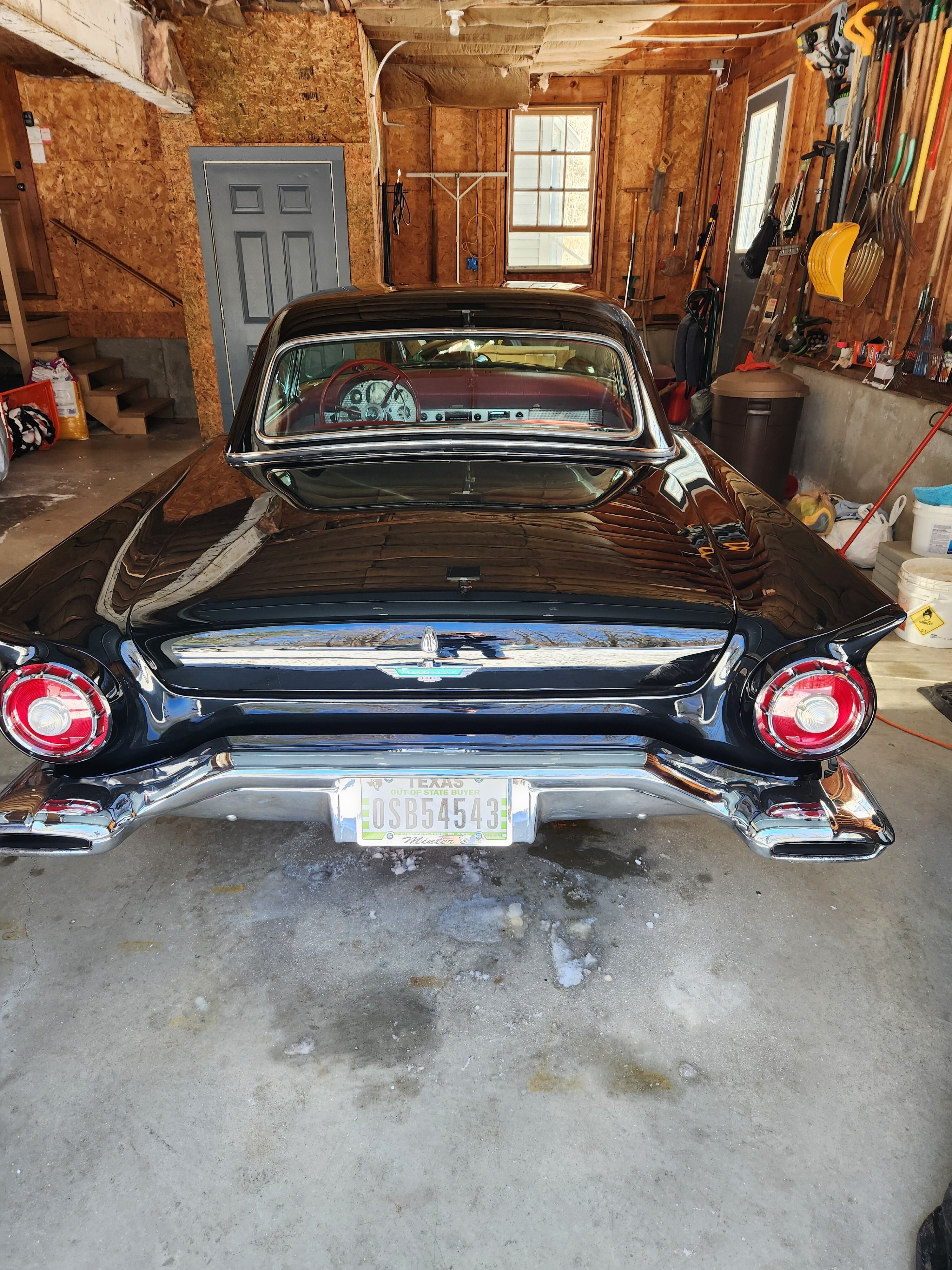 Amos Minter 1957 Ford Thunderbird