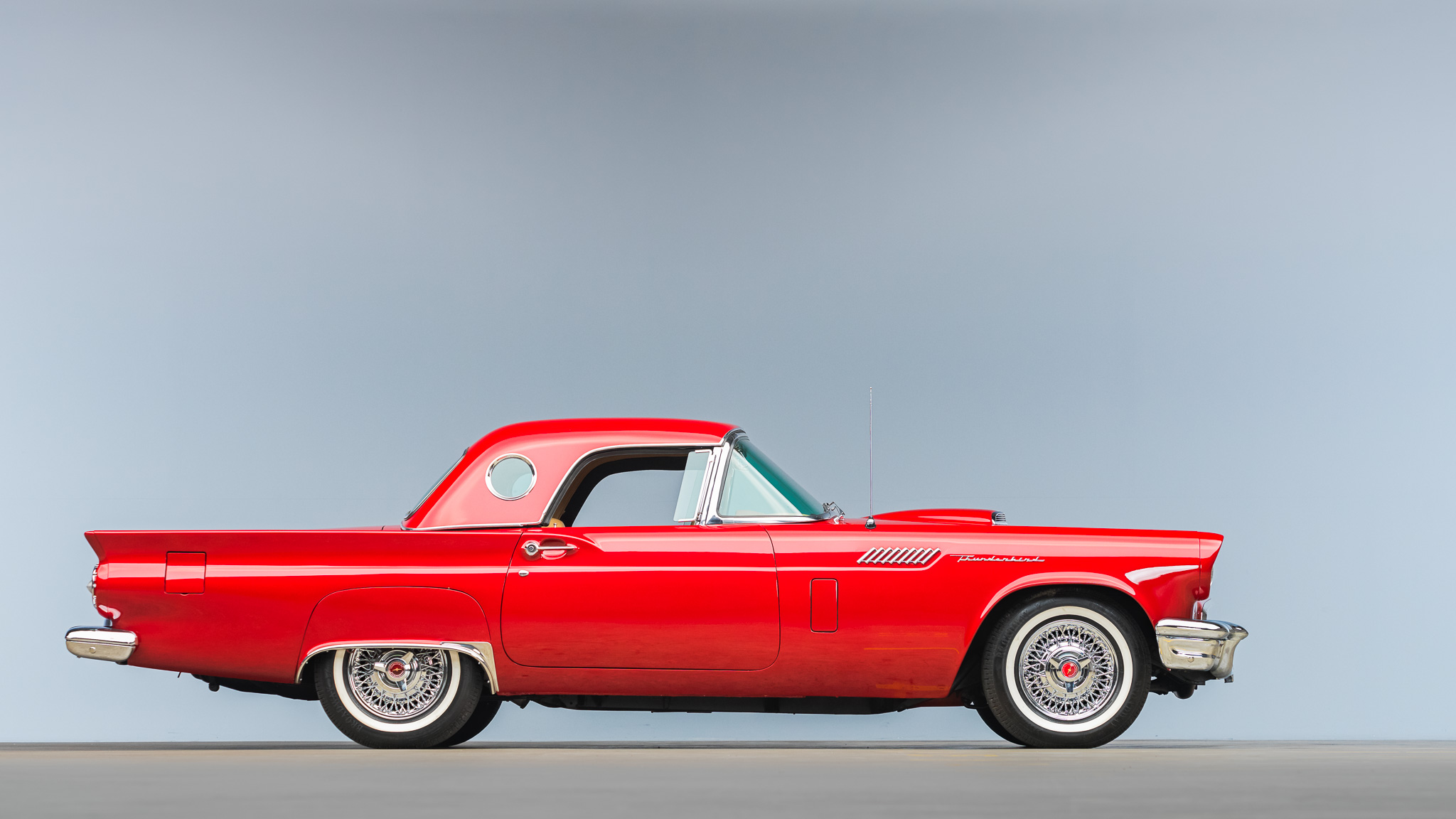 Annette Funicello 1957 Ford Thunderbird