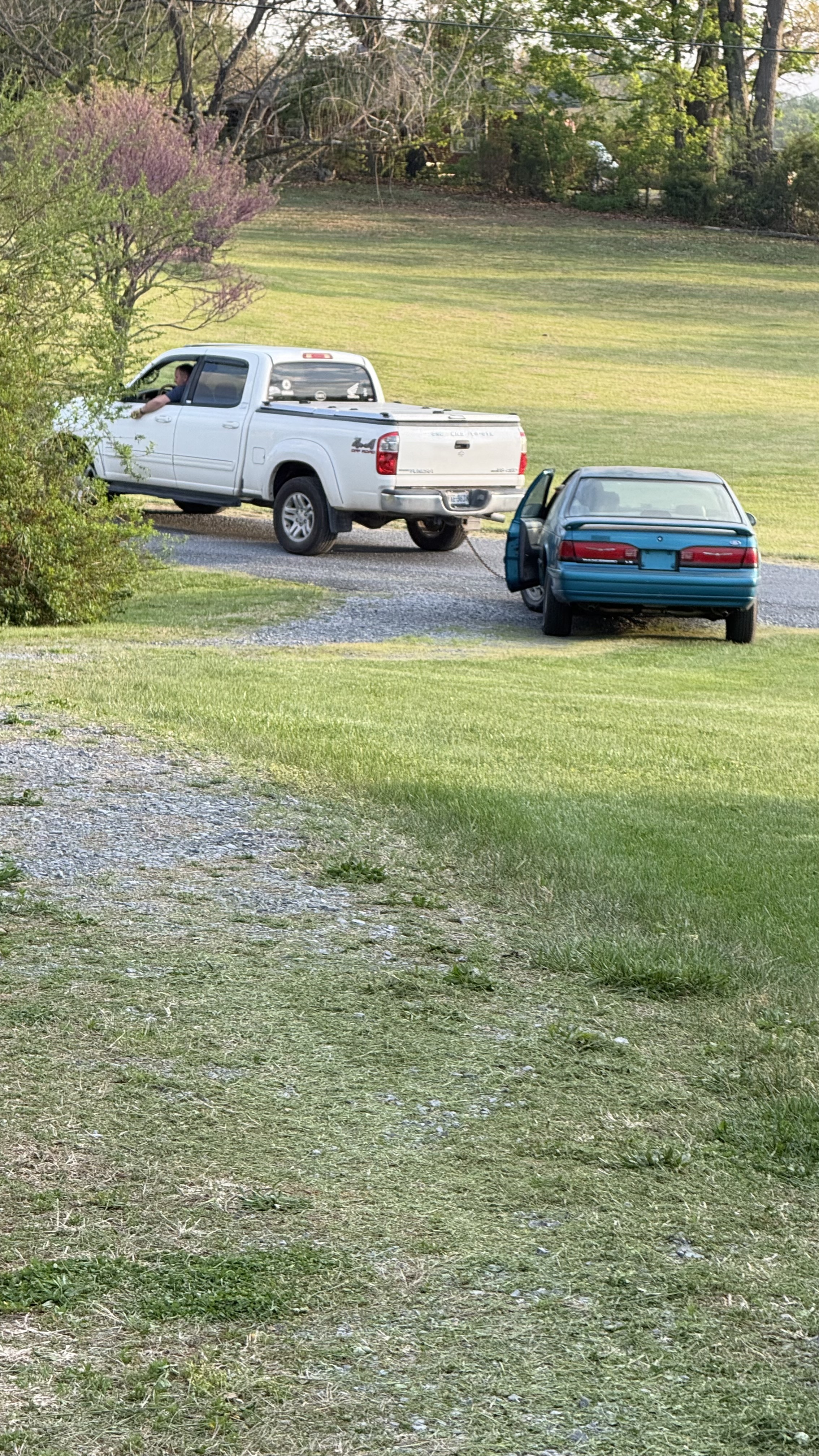 First time in driver seat.