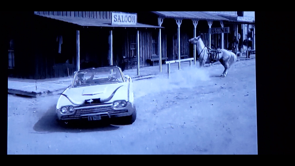 New 1962 Ford Thunderbird Sports Roadster in The Twilight Zone