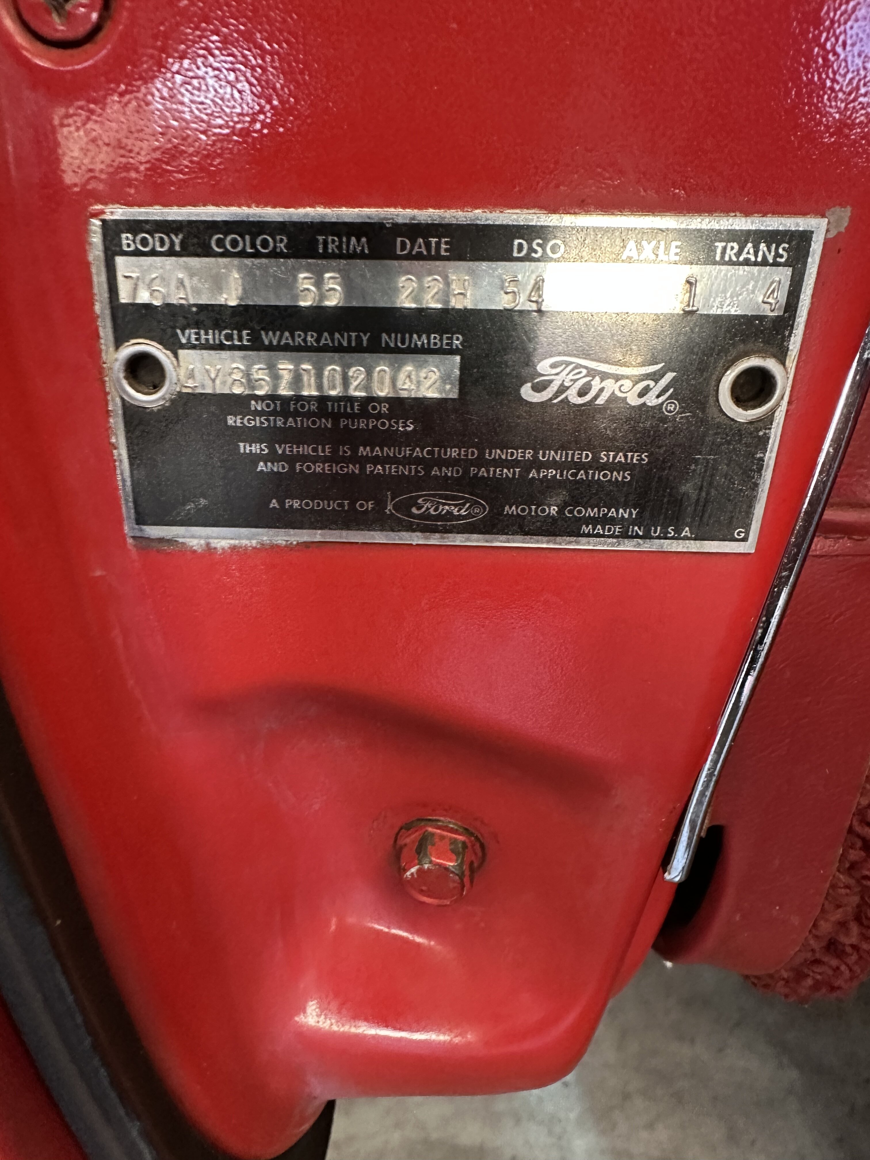 Paint and body code