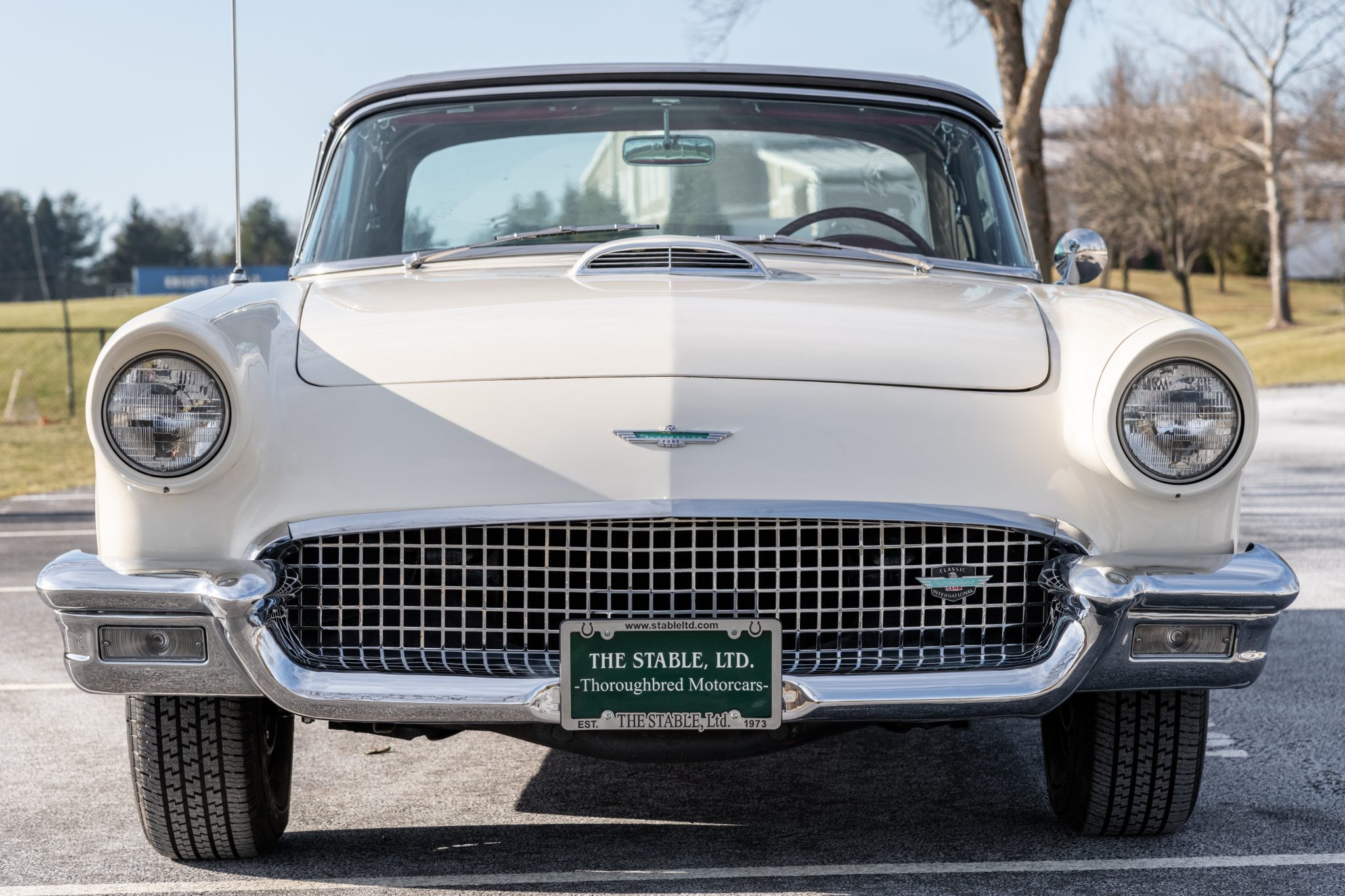 Paxton McCulloch Supercharged 1957 Ford Thunderbird