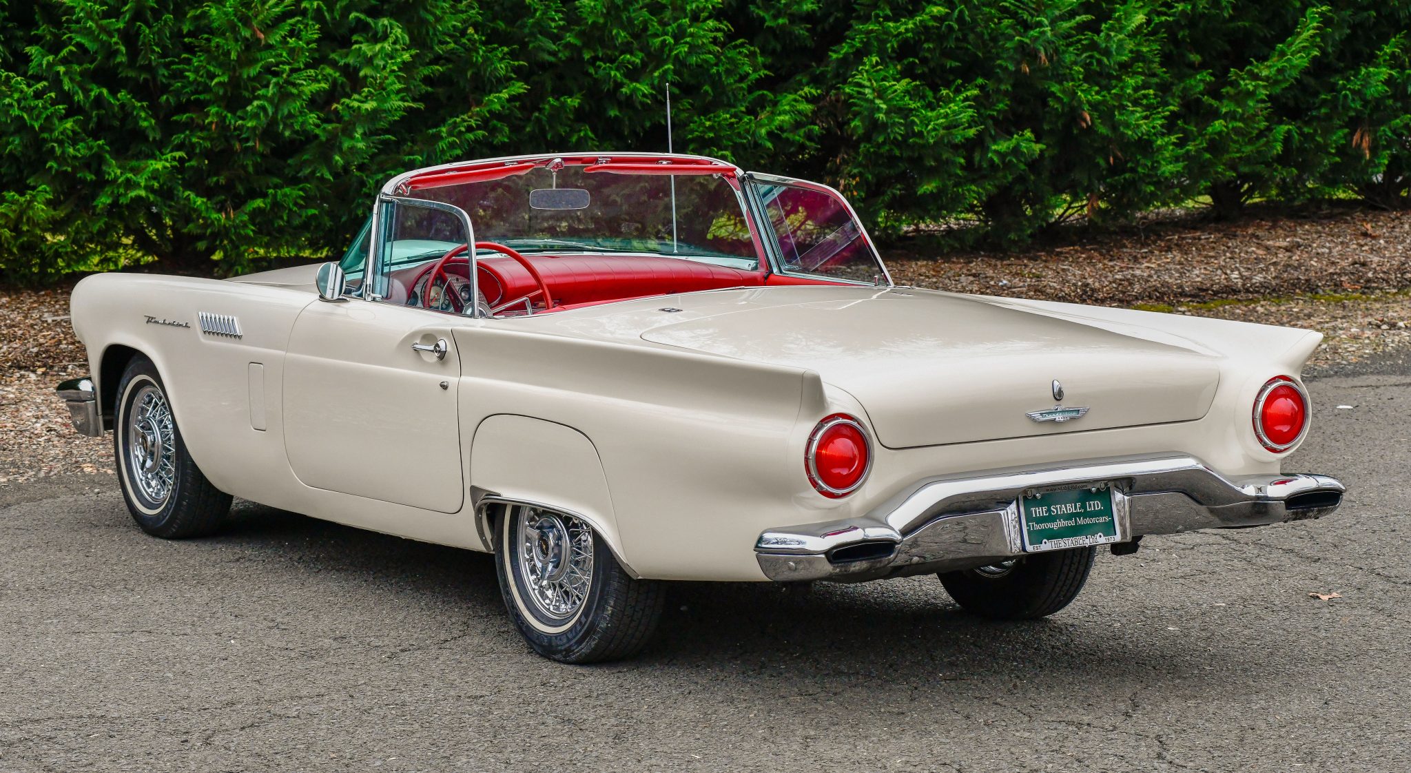 Paxton McCulloch Supercharged 1957 Ford Thunderbird