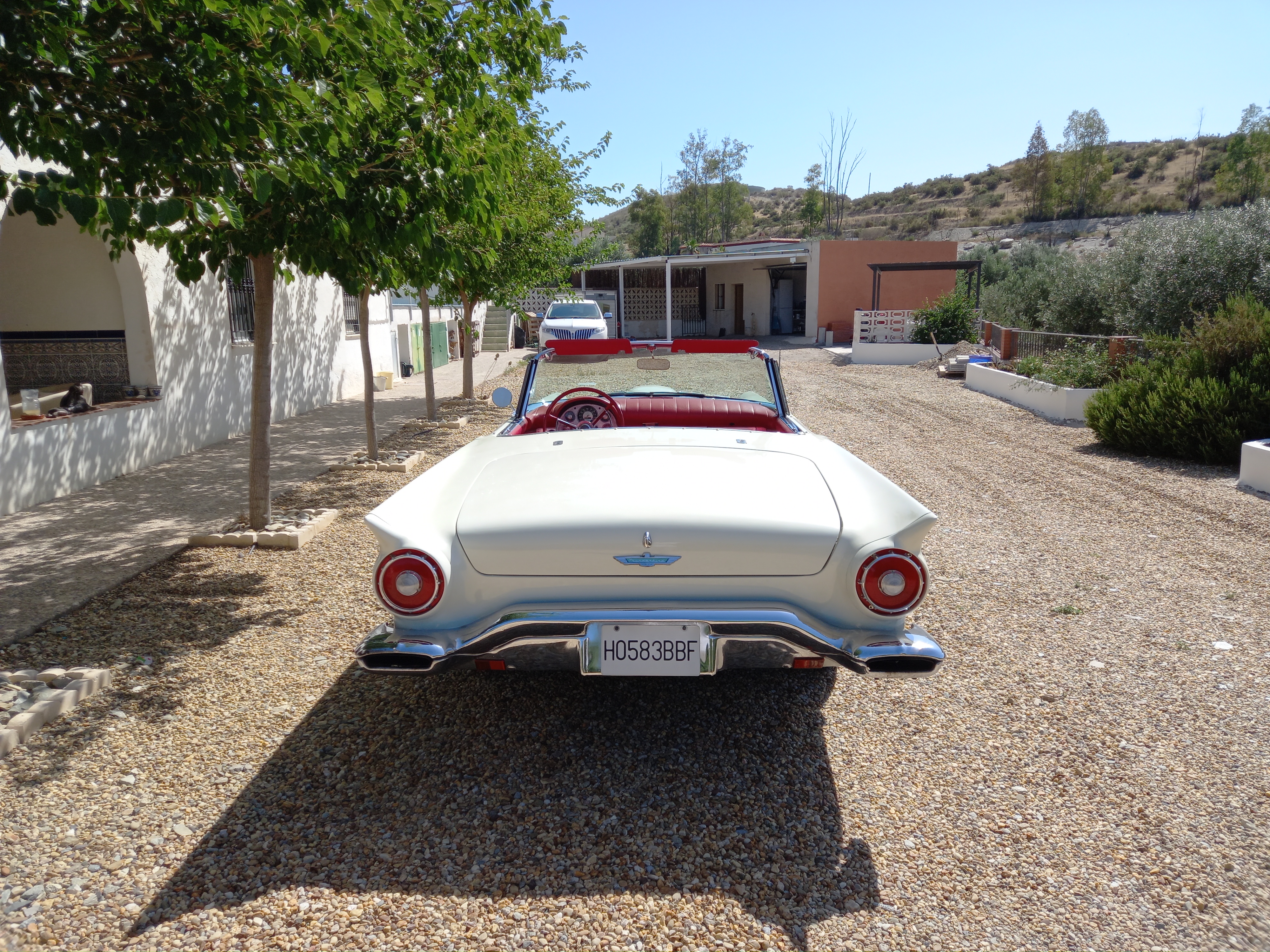 Photo taken parked out side Casa in Spain to send to film agent