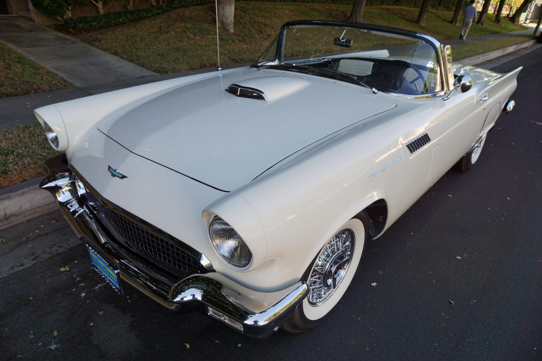 Supercharged 1957 Ford Thunderbird-F-Code Front Drivers Photo