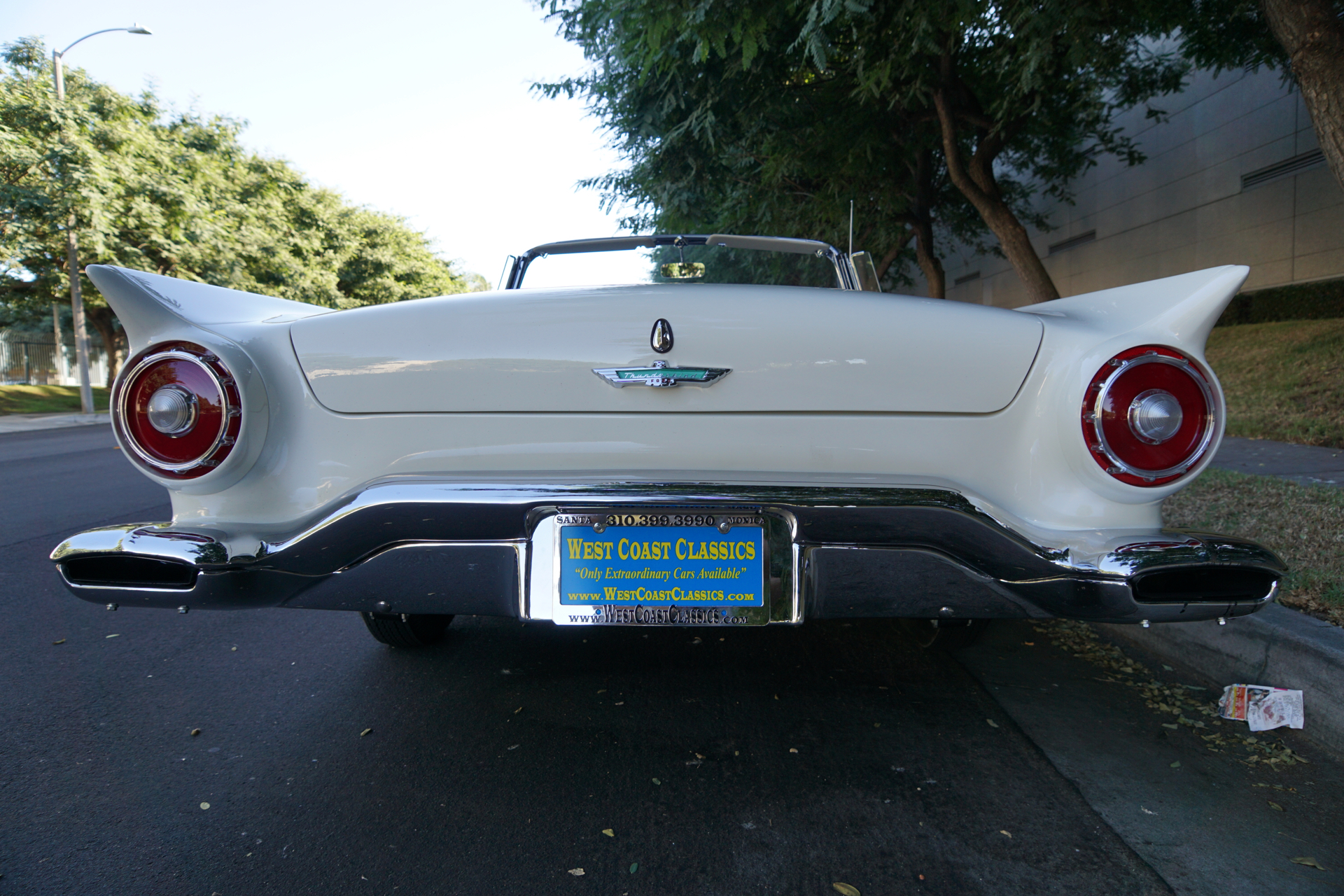 Supercharged 1957 Ford Thunderbird-F-Code Read End Photo