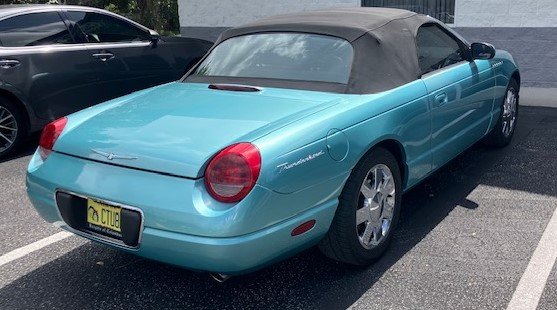T-Bird Blue Rear