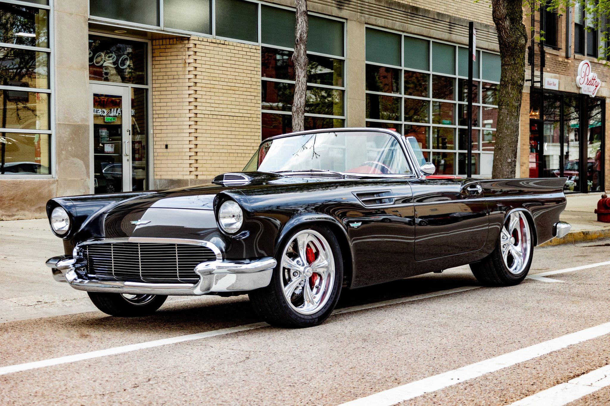 Twin-Turbocharged 1957 Ford Thunderbird