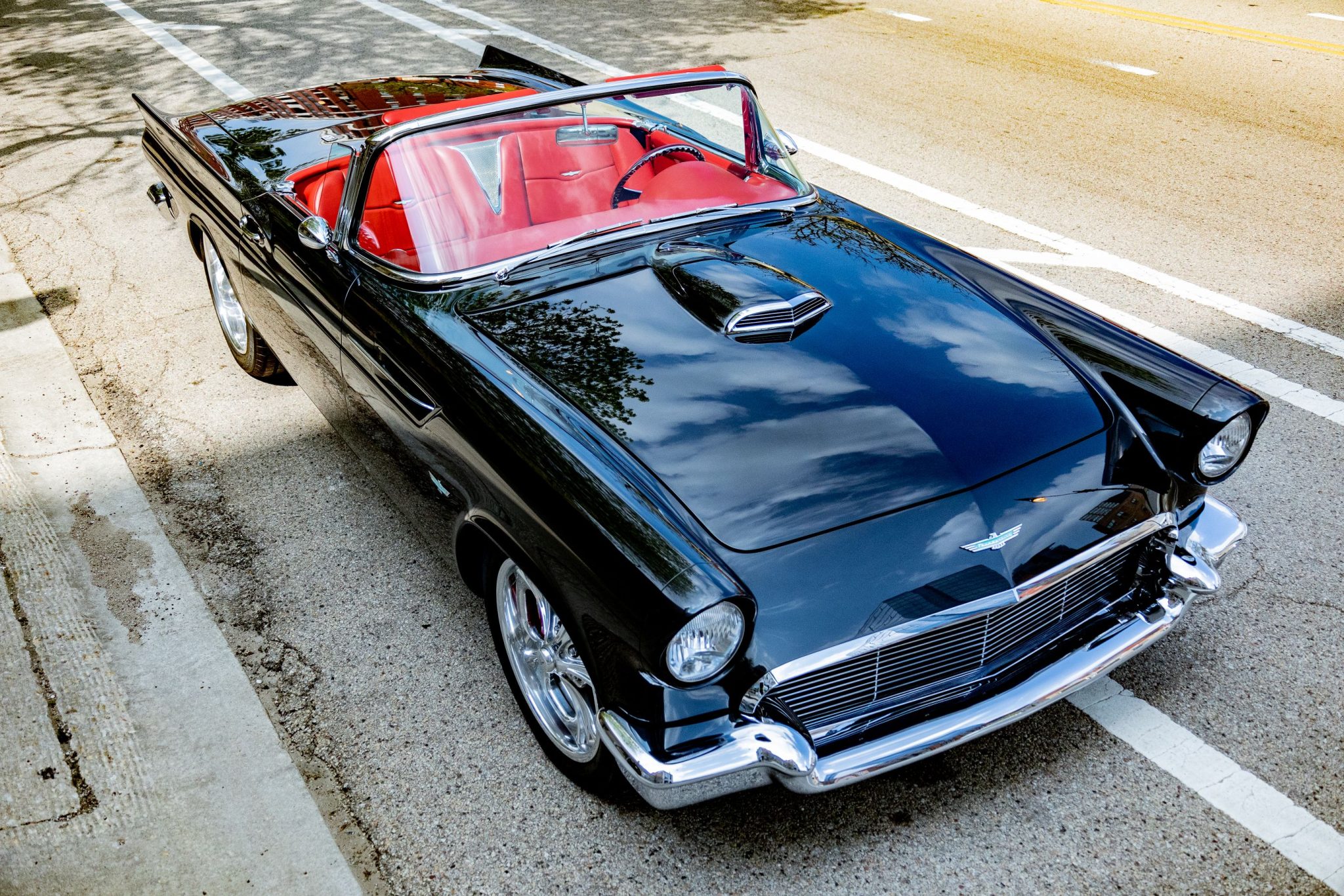 Twin-Turbocharged 1957 Ford Thunderbird