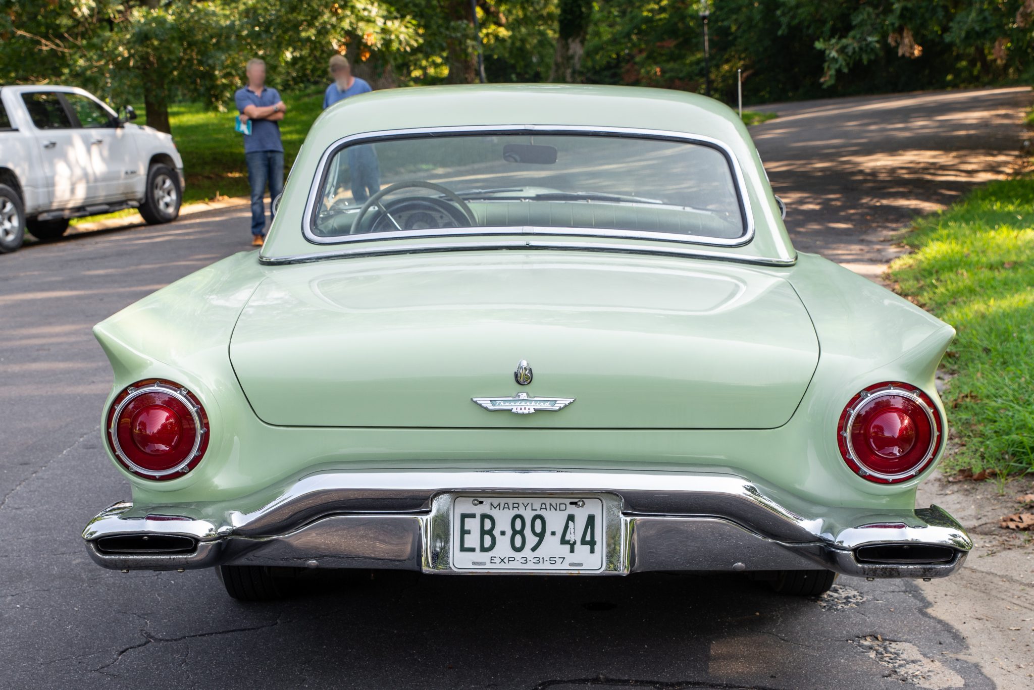 Willow Green 1957 Ford Thunderbird