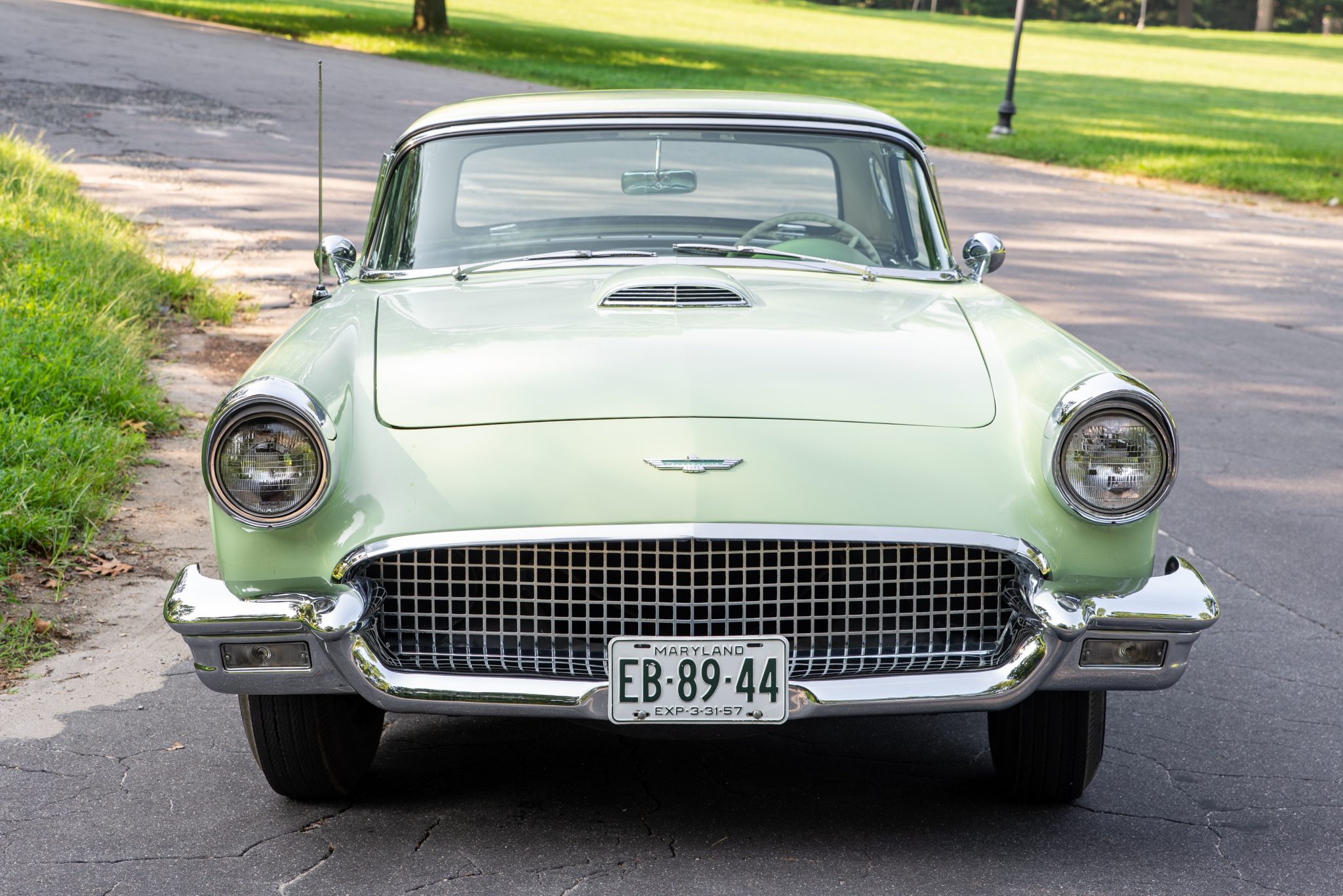 Willow Green 1957 Ford Thunderbird