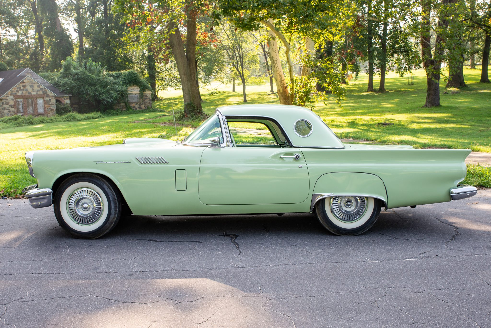 Willow Green 1957 Ford Thunderbird