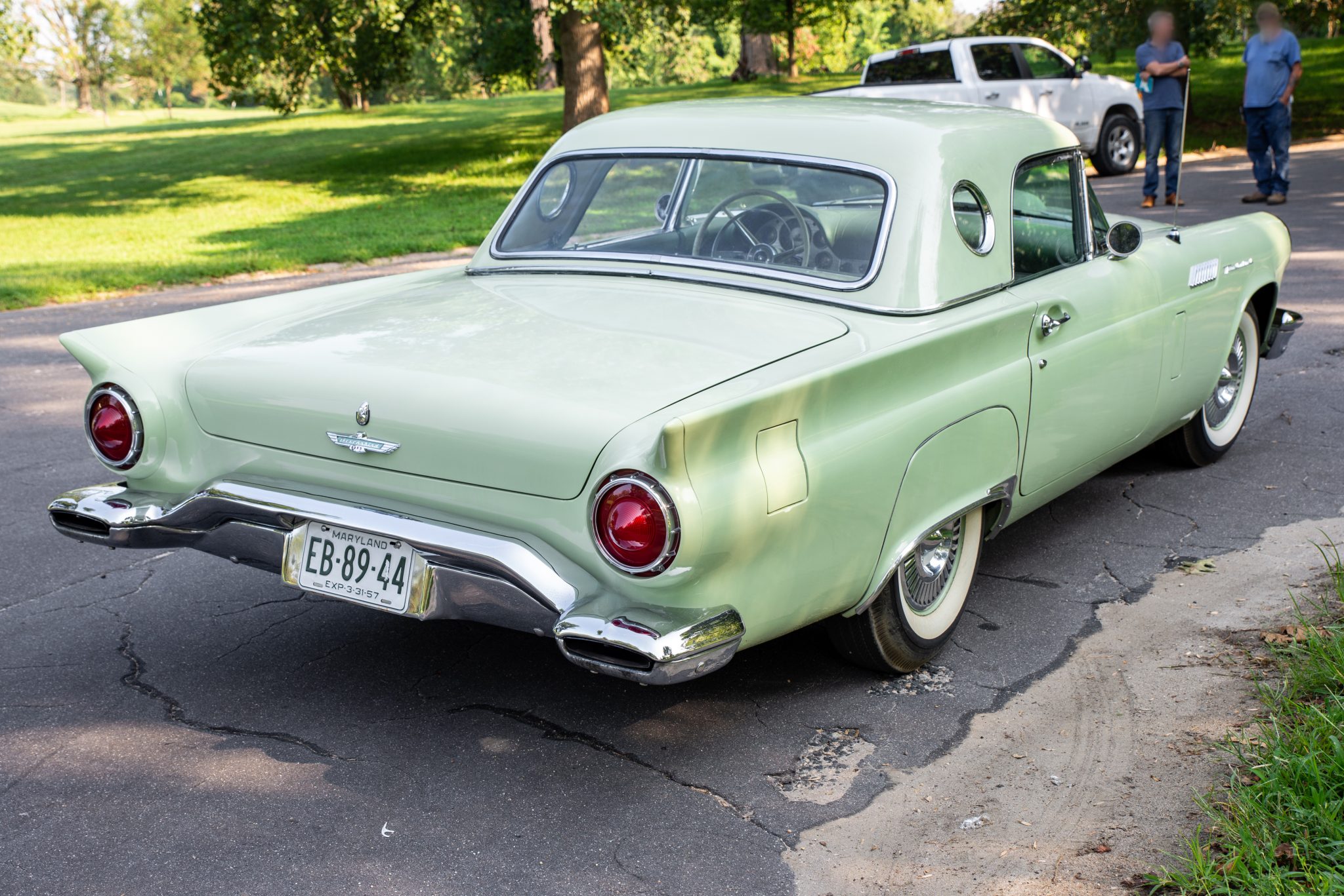 Willow Green 1957 Ford Thunderbird