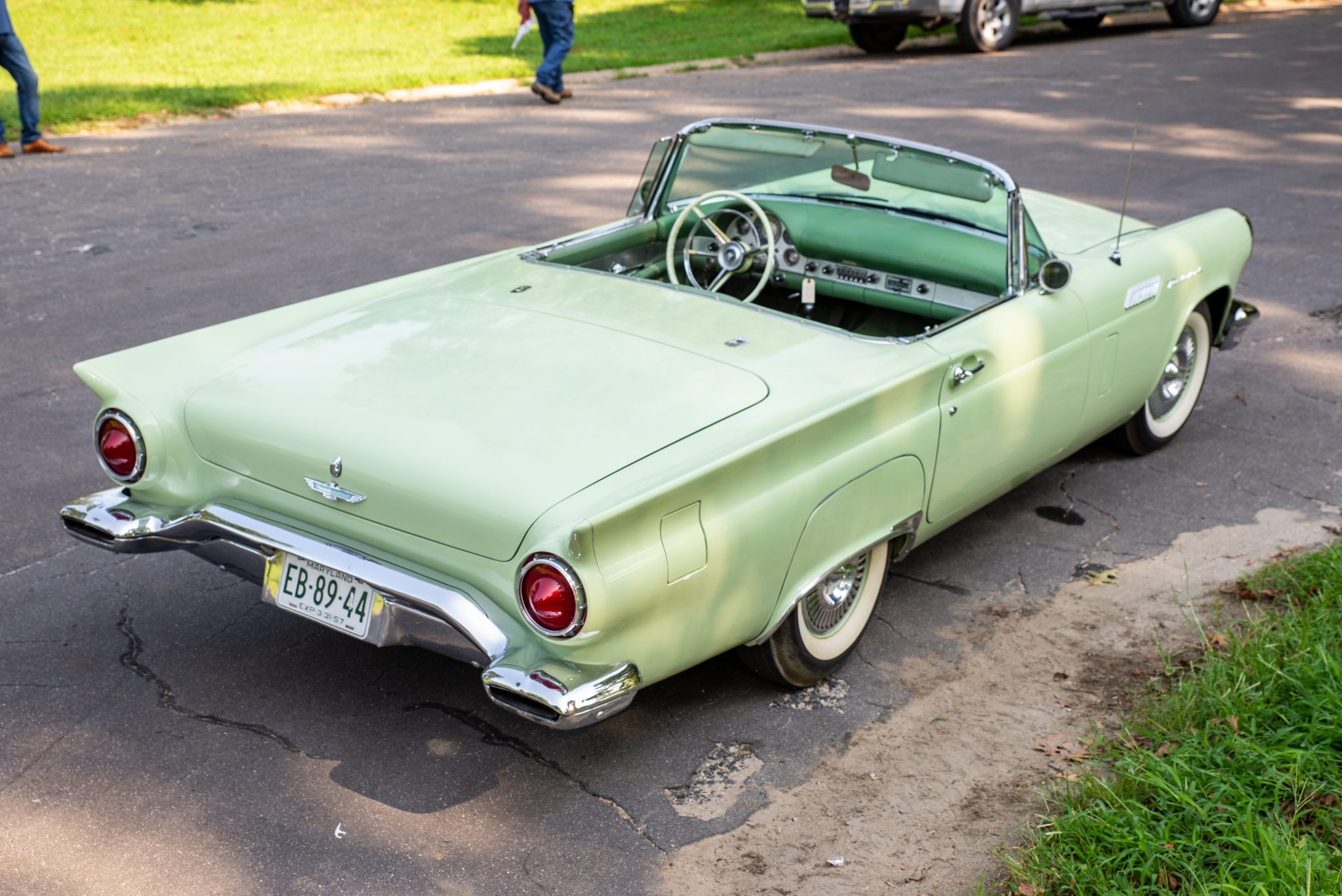 Willow Green 1957 Ford Thunderbird