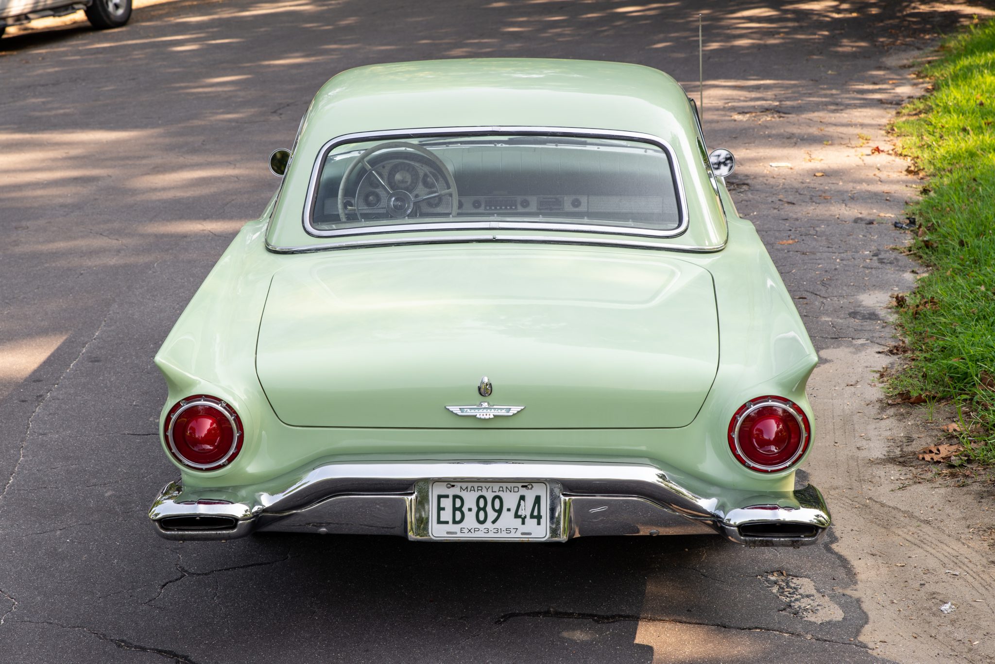 Willow Green 1957 Ford Thunderbird