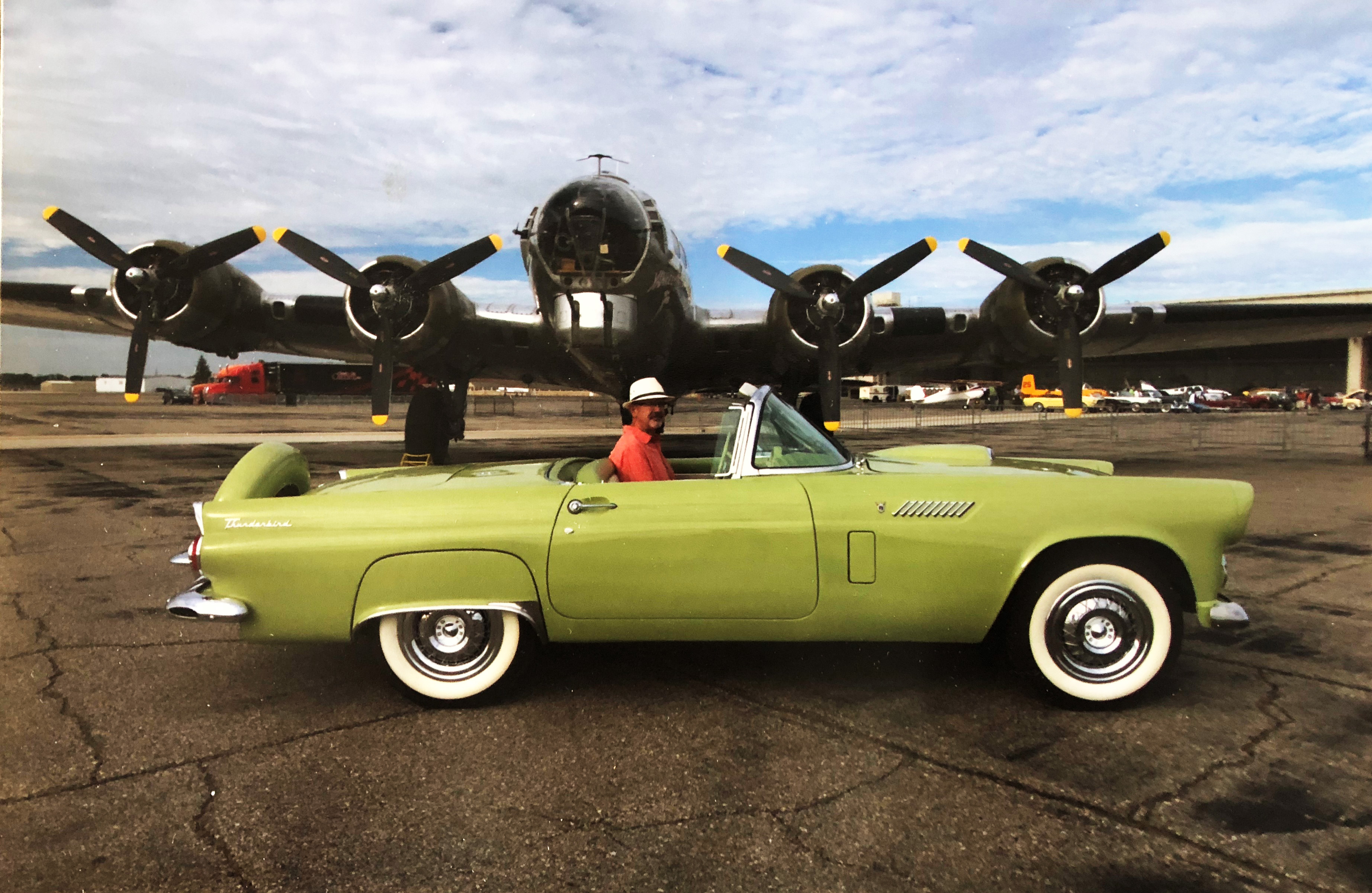 WWII B-17 from the Yankee Air Museum at Willow Run Airport.